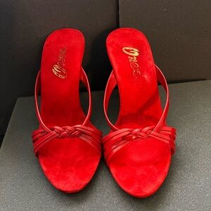 Sexy little red heels size 9